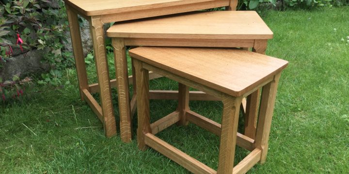 Roger Burkinshaw, Mouse Man inspired Nest of tables