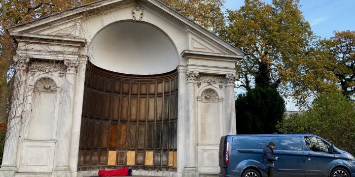 Romark Interiors, work in progress at Queen Annes Gate, Kensington Palace Gardens