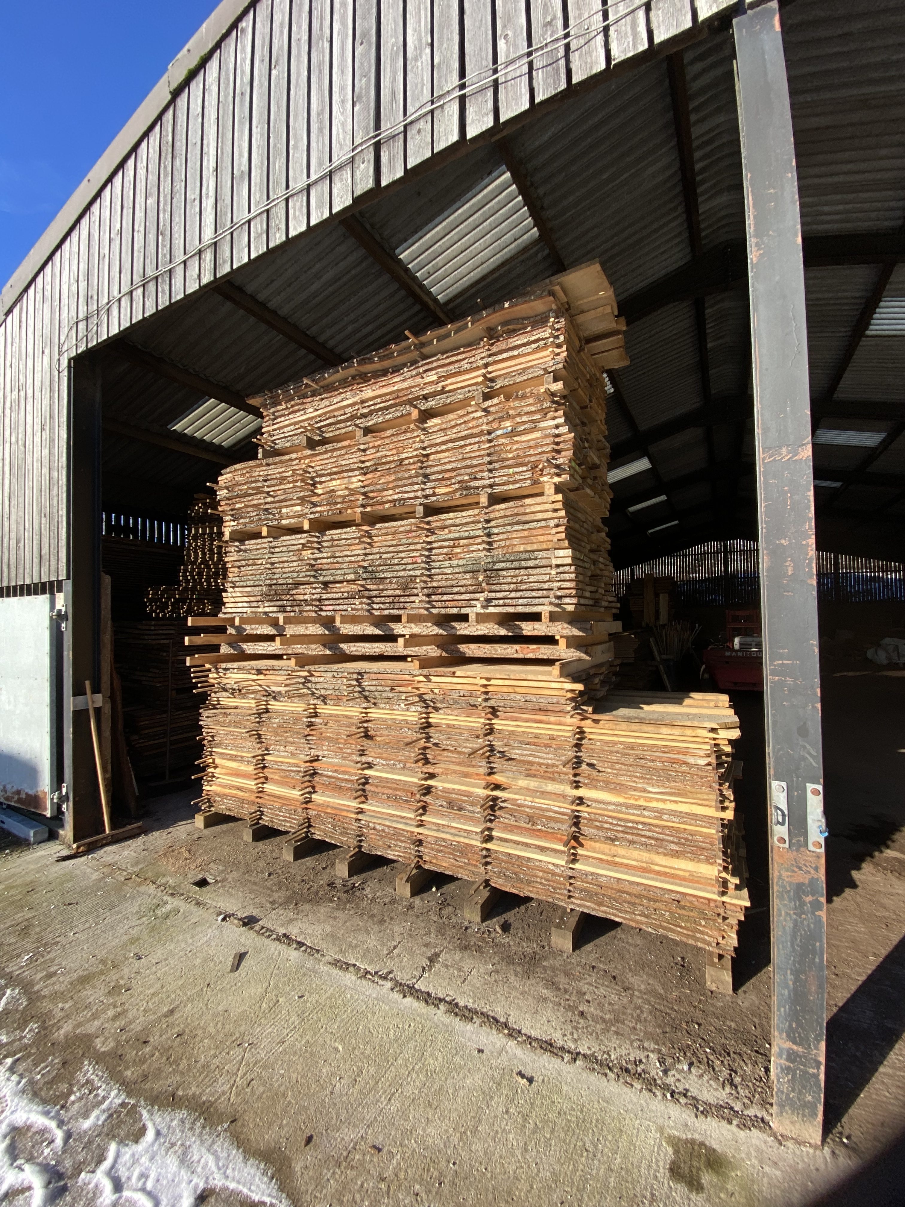 Waney edged Quarter Sawn English Oak - Image 4