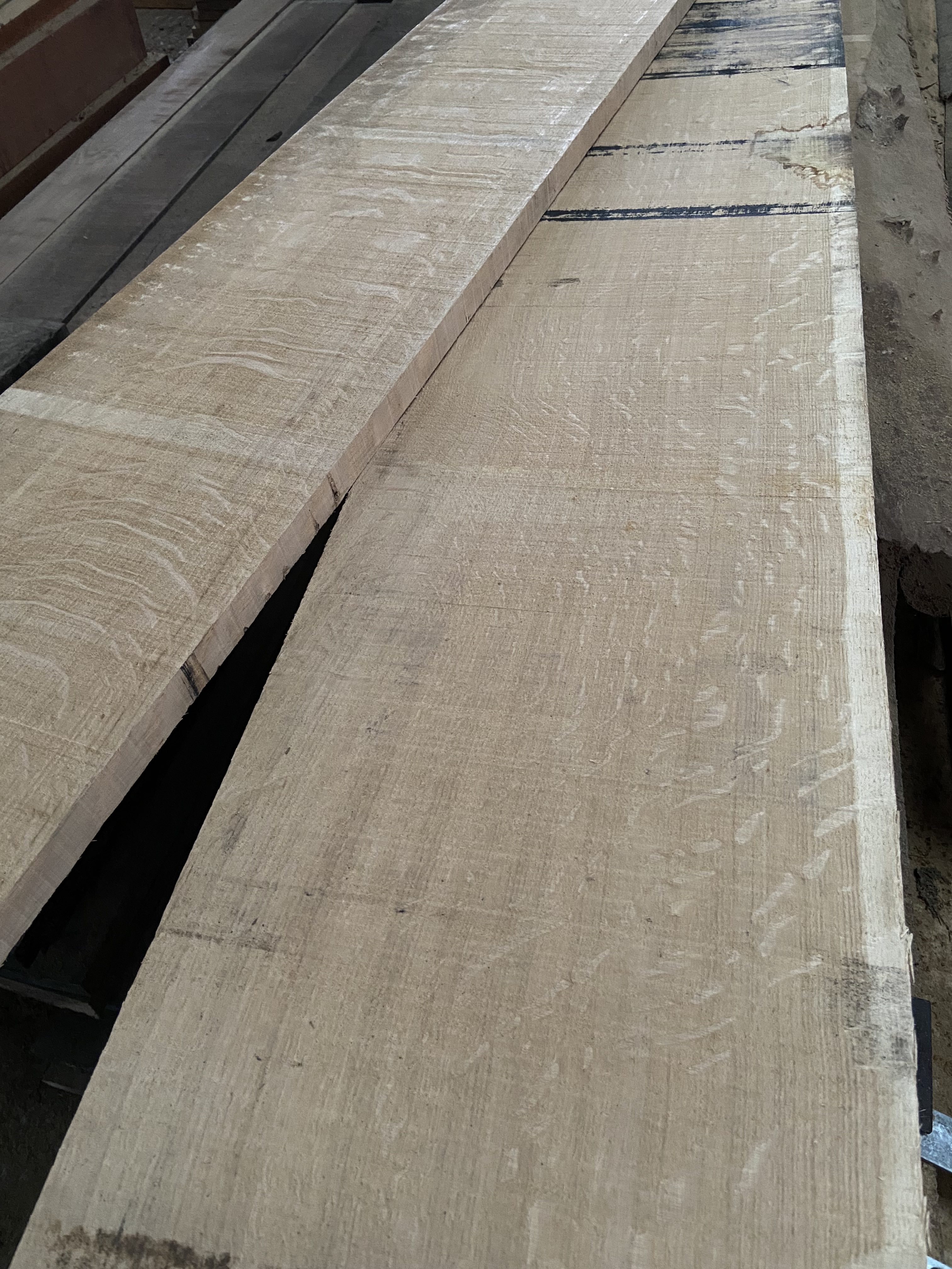 Waney edged Quarter Sawn English Oak - Image 5